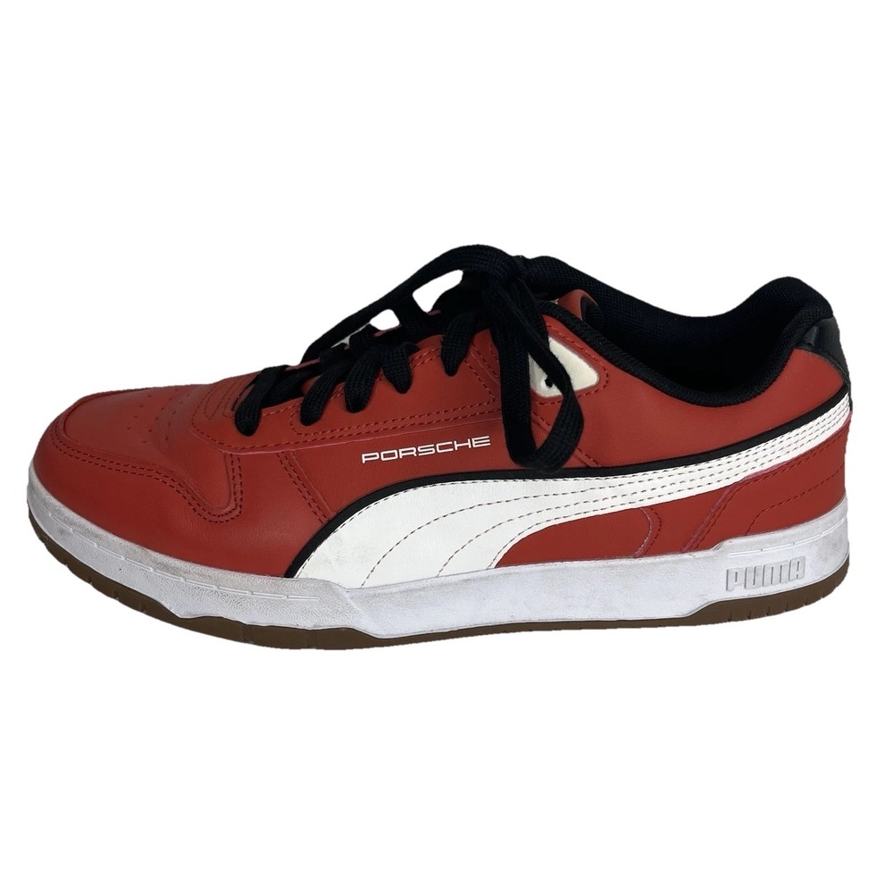 Puma PL Porsche Legacy 8.5 / 41 Low Mens Red Motorsport Sneakers Shoes